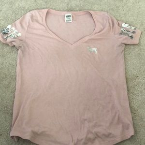 Short sleeve bling shirt